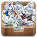 Recycle Bin Full Icon 128x128 png